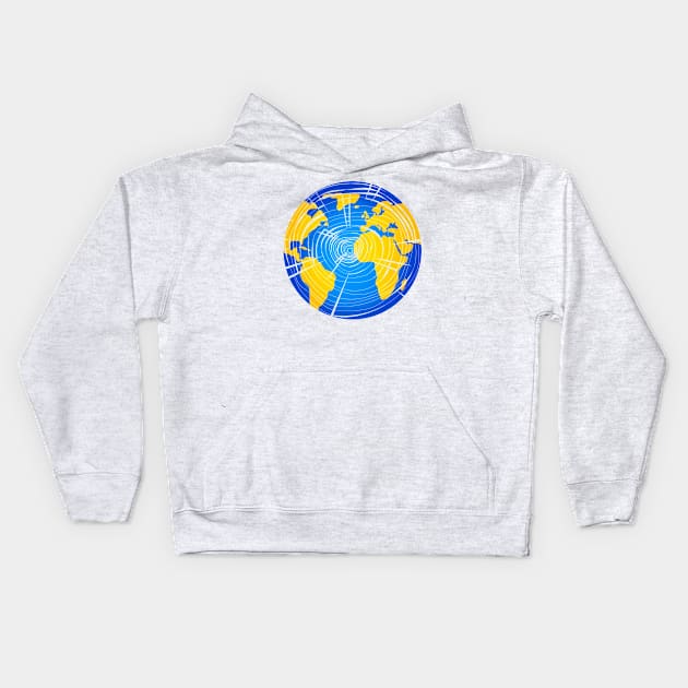 We All Come From Away Kids Hoodie by samanthagarrett